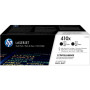 Dual-Pack Original HP Black, nr.410X, pentru LaserJet Pro M377|M452|M477, 2x6.5K, (timbru verde 1.2 lei) , "CF410XD"