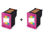 Încărcătură cerneală renovată CZ102AE, no.650XL/2x14, 2ml pentru imprimante HP (multipack)