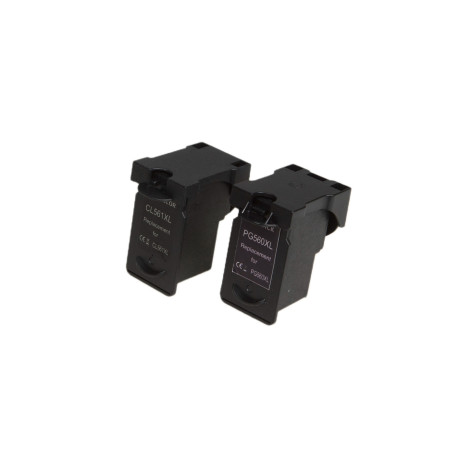 Încărcătură cerneală renovată 3712C001 / 3730C001, PG560XL/CL561XL pentru imprimante Canon (multipack)