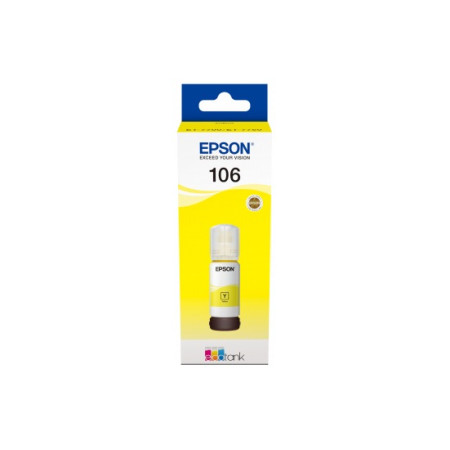 Cartus Cerneala Original Epson Yellow, nr.106, pentru L7160|L7180, 70ml, (timbru verde 0.15 lei), "C13T00R440"(RAPO)