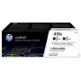Dual-Pack Original HP Black, nr.410X, pentru LaserJet Pro M377|M452|M477, 2x6.5K, (timbru verde 1.2 lei) , "CF410XD"