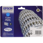 Cartus Cerneala Original Epson Cyan, T790240, pentru Workforce Pro WP-5110|51490|5620|5690,  , (timbru verde 0.15 lei), "C13T790
