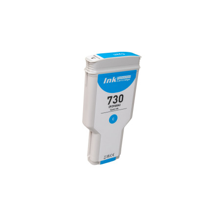 Încărcătură cerneală compatibilă P2V62A, no.730 C, 130ml pentru imprimante HP (ORINK BULK)