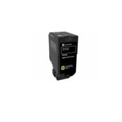 Toner Original Lexmark Yellow, 74C20YE, pentru CS720|CS725|CX725, 20K, (timbru verde 1.2 lei) , "74C20YE"