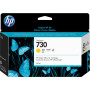 Cartus Cerneala Original HP Yellow, nr.730, pentru DesignJet T1600|T1700|T2600, 130ml, (timbru verde 0.15 lei), "P2V64A"