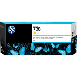 Cartus Cerneala Original HP Yellow, nr.728, pentru DesignJet T730|DesignJet T830, , (timbru verde 0.15 lei), "F9K15A"