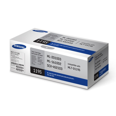 Toner Original Samsung Black, D119S, pentru ML-1610|2010|2510|2571N|SCX-4521|4321|, 2K, (timbru verde 1.2 lei) , "SU863A"