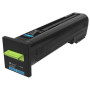 Toner Original Lexmark Cyan, 82K2HCE, pentru CS820|CX820|CX825|CX860, 17K, (timbru verde 1.2 lei) , "82K2HCE"