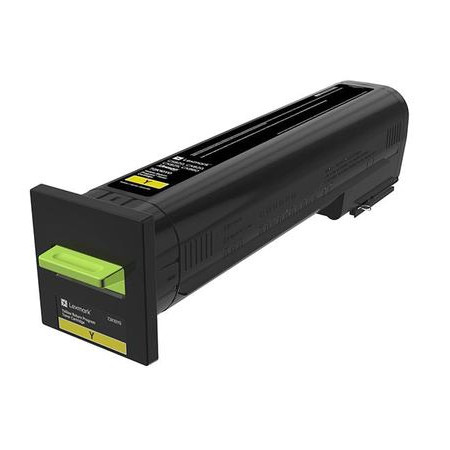 Toner Original Lexmark Yellow, 72K20Y0, pentru CX820|CX825|CX860, 8K, (timbru verde 1.2 lei) , "72K20Y0"