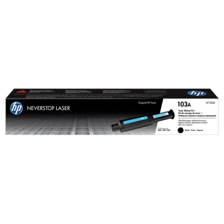 Toner Original HP Black, nr.103A, pentru NeverStop LaserJet 1000|1200, 2.5K, (timbru verde 1.2 lei) , "W1103A"