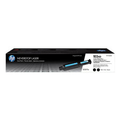 Dual-Pack Original HP Black, nr.103AD, pentru NeverStop LaserJet 1000|1200, 5K, (timbru verde 1.2 lei) , "W1103AD"