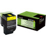 Toner Original Lexmark Yellow, 80C2HYE, pentru CX410|CX510, 3K, (timbru verde 1.2 lei) , "80C2HYE"