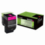 Toner Original Lexmark Magenta, 80C2XME, pentru CX510, 4K, (timbru verde 1.2 lei) , "80C2XME"