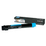 Toner Original Lexmark Cyan, C950X2CG, pentru C950, 24K, (timbru verde 1.2 lei) , "C950X2CG"