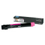 Toner Original Lexmark Magenta, C950X2MG, pentru C950, 24K, (timbru verde 1.2 lei) , "C950X2MG"