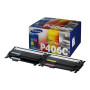 Combo-Pack Original Samsung CMYK, P406C, pentru CLP-360|365|SL-C410|CLX-3300|3305|C460, 1.5K, (timbru verde 1.2 lei) , "SU375A"