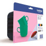 Combo-Pack Original Brother CMYK, LC227XLVALBP, pentru DCP-J4120|MFC-J4420|J4620|J5320|J5620|J5720, , (timbru verde 0.60 lei), "