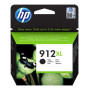 Cartus Cerneala Original HP Black, Nr.912XL, pentru OfficeJet 8013|8023, 0.825K, (timbru verde 0.15 lei), "3YL84AE"