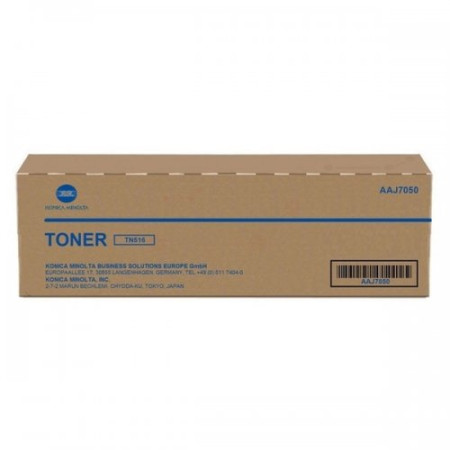 Toner Original Konica-Minolta Black, TN-516BK, pentru Bizhub 458e| Bizhub 558e|Bizhub 658e, 31.2K, (timbru verde 1.2 lei) , "AAJ