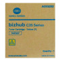 Toner Original Konica-Minolta Yellow, TNP-22Y, pentru Bizhub C35, 6K, (timbru verde 1.2 lei) , "A0X5252"