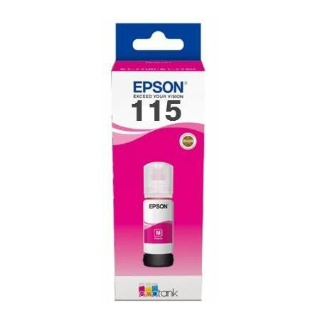 Cartus Cerneala Original Epson Magenta, nr.115, pentru L8160|L8180, 70ml, (timbru verde 0.15 lei), "C13T07D34A"(RAPO)