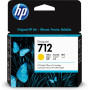 Cartus cerneala Original HP Yellow, nr.712, pentru DesignJet Studio 24|Studio 36|T230|T250|T630|T650, 38ml, (timbru verde 0.15 l