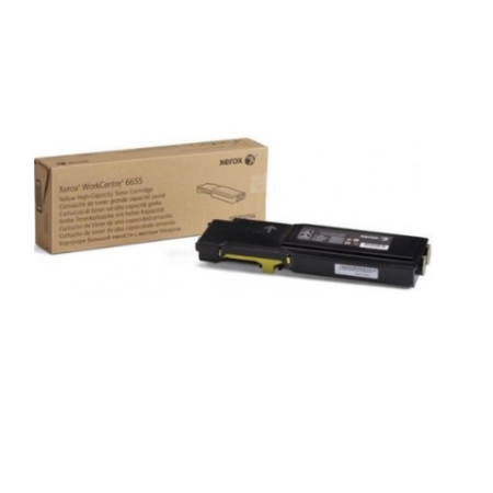 Toner Original Xerox Yellow, 106R02754, pentru WorkCentre 6655, 7.5K, (timbru verde 1.2 lei) , "106R02754"